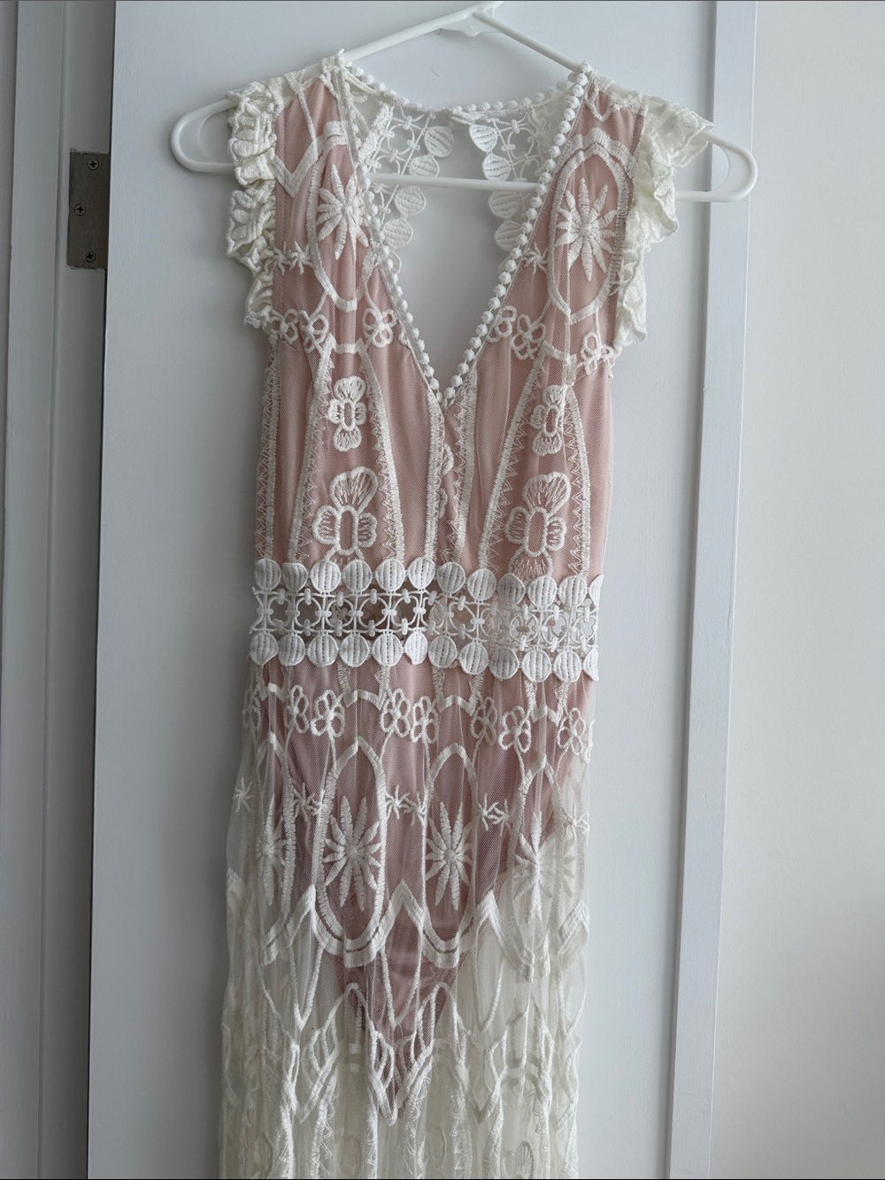Lace Overlay summer dress